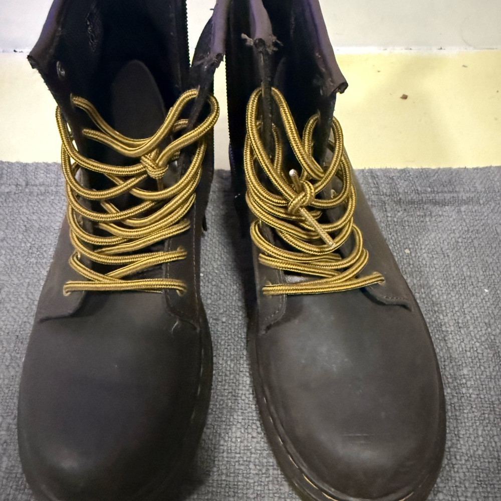 Dr. Martens Black Leather Boots